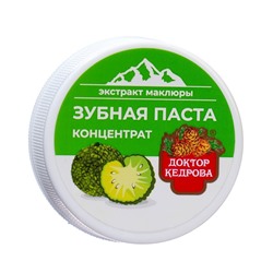 Зубная паста с экстрактом маклюры Доктор Кедрова, 35 гр
