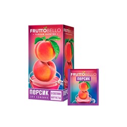 «Fruttobello», чайный напиток «Персик», 25 пакетиков, 37,5 г