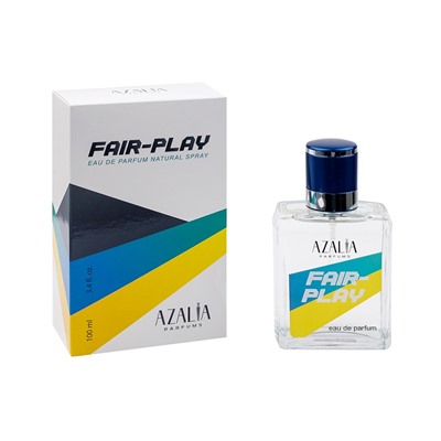 Парфюмерная вода для мужчин "Fair-Play", 100 мл., Azalia Parfums