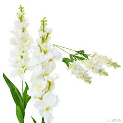 Цветок искусственный 20 цветков 90 см / A55 /уп 60/600/белый