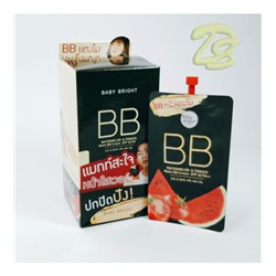 Матирующий BB крем  «Арбуз и Томат» с защитой от солнца SPF 45 PA++ от Baby Bright, Watermelon & Tomato Matte BB Cream SPF 45 PA++, 7 гр (набор 6 шт)