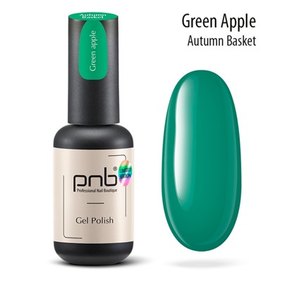 Гель-лак PNB «Autumn Basket» Green Apple зеленый 8 мл