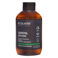 Ecolatier MAN Шампунь Защита от перхоти мужской, 400мл