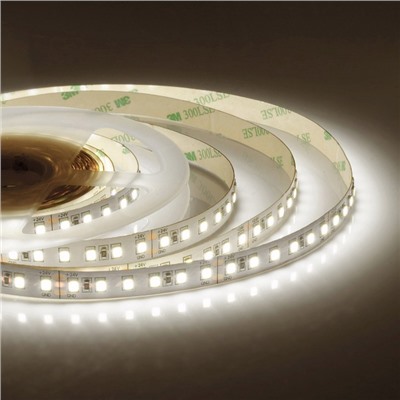 Светодиодная лента Apeyron Electrics 5 м, IP20, SMD3528, 120 LED/м, 10 Вт/м, 24 В, 3000К