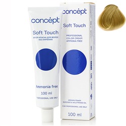 Крем-краска для волос без аммиака 10.7 ультра  светлый блондин бежевый Soft Touch Concept 100 мл
