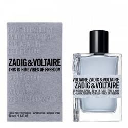 ZADIG & VOLTAIRE THIS IS HIM VIBES OF FREEDOM edt (m) 50ml