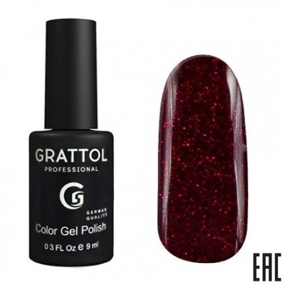 Grattol Color Gel Polish Ruby RU02