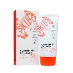 Солнцезащитный крем FOR THE SKIN с коллагеном SPF50+, 70 мл