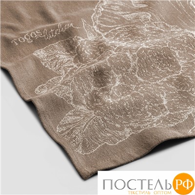 TOGAS КРОССЛИ кор-беж Кухонное полотенце 40х60, 1 пр., 100% хлопок, 290 гр/м2