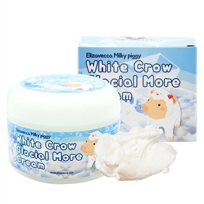 Осветляющий крем-суфле Elizavecca Milky Piggy White Crow Glacial More CreamКорейская косметика по оптовым ценам. Популярные бренды Корейской косметалогии в интернет магазине ooptom.ru.