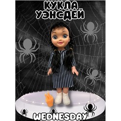 Кукла Wednesday Addams 35см