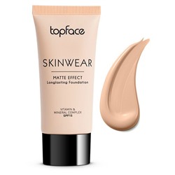 TopFace Instyle Тональная основа матирующая "Skin Wear Matte Longlasting Foundation"№01 - PT468