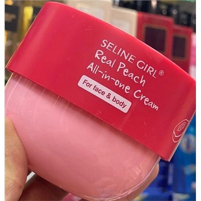 Крем для лица и тела SELINE GIRL Real Peach 300 мл