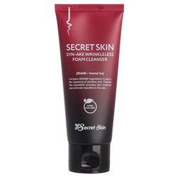 Пенка для лица Secret Skin Syn-Ake Wrinkleless Foam Cleanser, антивозрастная, 100 мл