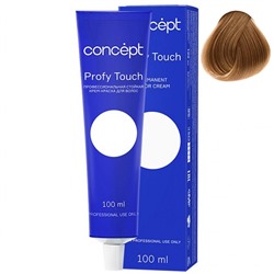 Стойкая крем-краска для волос 8.37 светлый золотисто-коричневый Profy Touch Concept 100 мл