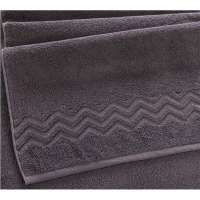 Полотенце махровое Бремен серый шато Аиша Текс-Дизайн