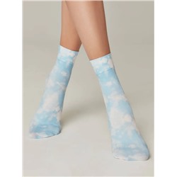 CONTE FANTASY Плотные носки с рисунком «Blue mood»