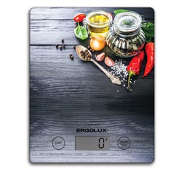 Весы кухонные электронные ERGOLUX ELX-SK02-С02 черные, специи до 5 кг, 195*142 мм /1/20/   13601