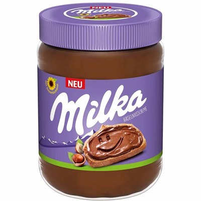 Шоколадно-ореховая паста Milka  350гр