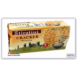 Крекеры с кунжутом Stiratini Cracker Sesam Packung Stiratini 250 гр