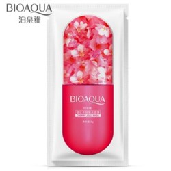 BIOAQUA Jelly Mask Увлажняющая маска – желе для лица с цветами сакуры, 8 г