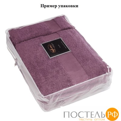 1010G10057126 Салфетка Soft cotton DELUXE серый 3 предмета
