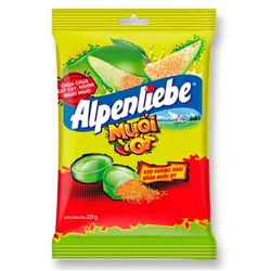 Леденцовые конфеты Alpenliebe Mango With Chili Salt 223гр