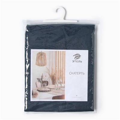 Скатерть Этель Linen collection sea 145х220см, 100%лён 210 г/м2