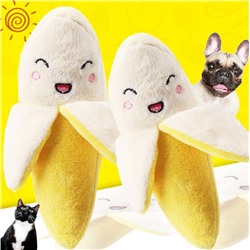 Мягкая игрушка для собак и кошек Банан.