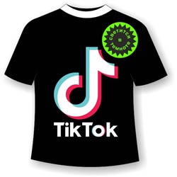 Подростковая футболка Тик Ток 1059