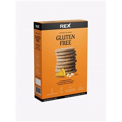 Печенье Gluten Free  с льняной мукой и кусочками апельсина