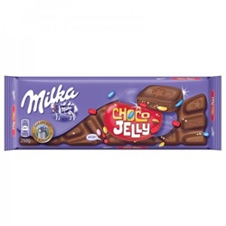 Шоколад Milka Choco Jelly 250гр