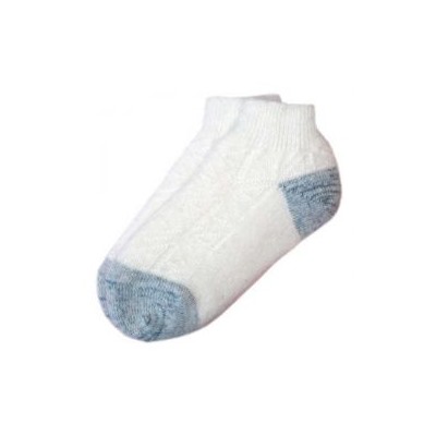 Короткие теплые женские носки - 704.17
