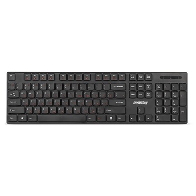 Клавиатура беспроводная Smart Buy SBK-238AG-K мембранная USB (black)