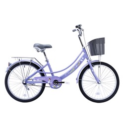 Велосипед 22" COMIRON Cloud Cotton A07-22PUR  цвет пурпурный