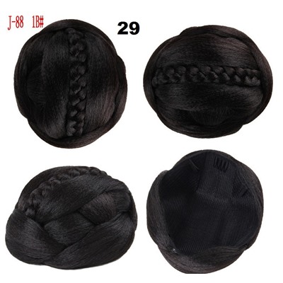Накладная гулька для волос J010-4