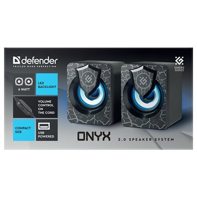 Компьютерная акустика Defender Onyx 2.0 (black)
