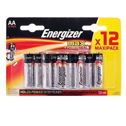 Батарейка AA Energizer LR6 Max (12-BL) (72) ЦЕНА УКАЗАНА ЗА 12 ШТ