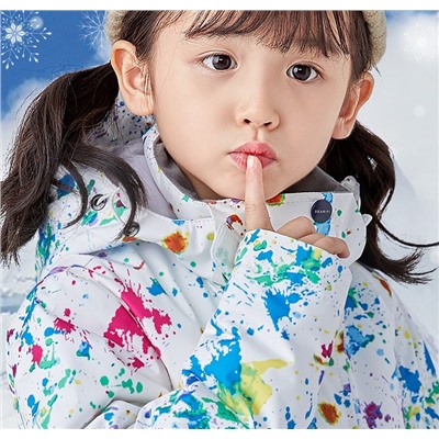 Зимний горнолыжный детский костюм для девочки 5981