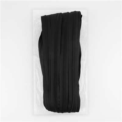 Молния рулонная «Спираль», №5, 50 м, цвет чёрный