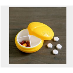 Таблетница Pill Box из 4 отделений , заказ от 2- х шт.