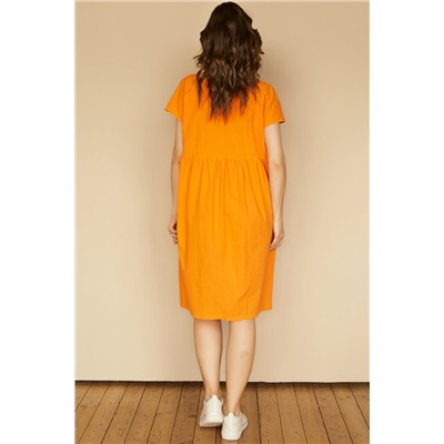 Платье 492, апельсин
