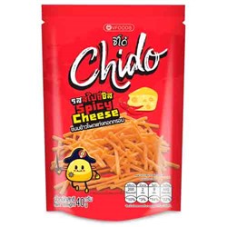 Палочки пшенично-кукурузные Chido Spicy Cheese 40гр