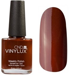 CND Vinylux лак №161 коричневый (эмалевый)