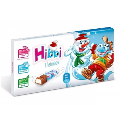 Шоколадные мини-батончики Hibbi 100 г
