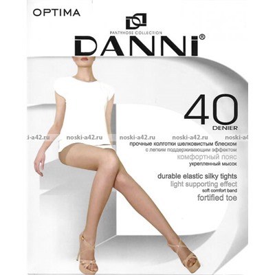 DANNI Колготки 40 den OPTIMA черные