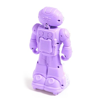 Музыкальный робот «Робби», русское озвучивание, световые эффекты, цвет фиолетовый