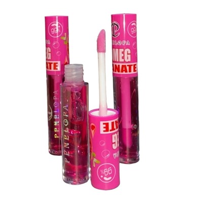 Прозрачный блеск для губ проявляющийся Penelopa Pomegranate Lip Gloss