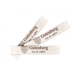 Сахар порционный в стике Gutenberg (фасовка по 5 г), уп. 1 кг, упак