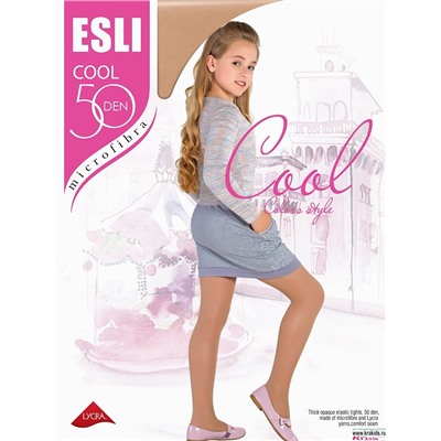 Колготки ESLI 16с-57 COOL 50 den бел(160-230 руб)